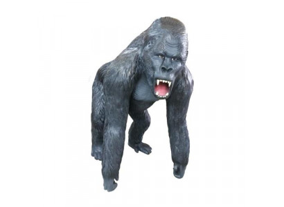 Gorilla Decorative Statue Garden Figures Statues 130cm Life-Size Figure Plastic