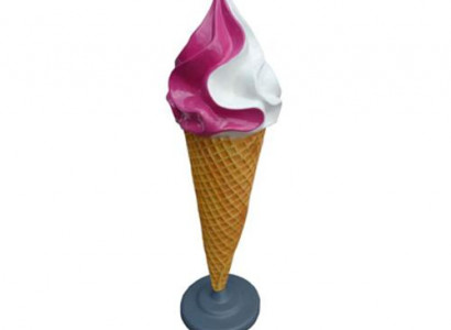 Ice Cream Figure Statue Stand Ice Cream Parlor Gastronomy Statues 195cm Restaurant