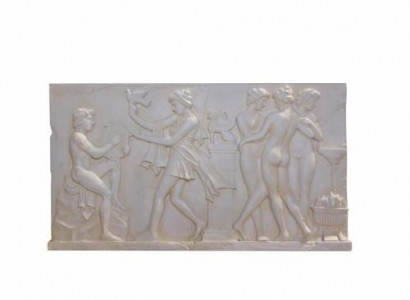 Relief Picture Lust Haus Deco Figure Statue Sculpture 93x164 cm Figures Statues R111