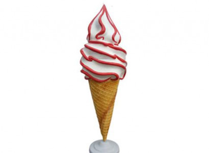 Ice Cream Figure Statue Display Ice Cream Shop Gastronomy Statues New