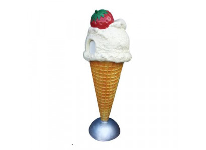 Ice Cream Figure Statue Display Rabbit Ice Cream Shop Gastronomy Statues 170cm New