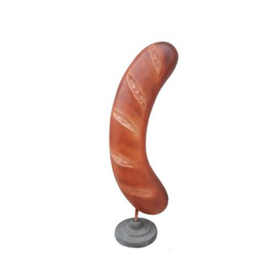 Stand for store booth restaurant sign sculpture sausage sausage 190cm new