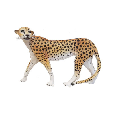 Decoration garden figures statue sculpture leopard decorative statues figure 85x135cm