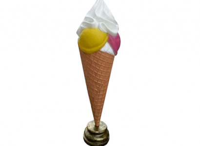 Ice cream ice cream parlor wall decoration figures gastronomy stand-up display 130cm new