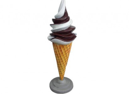 Ice Cream Parlor Sculpture Decoration Figures Stand 130cm New Gastronomy