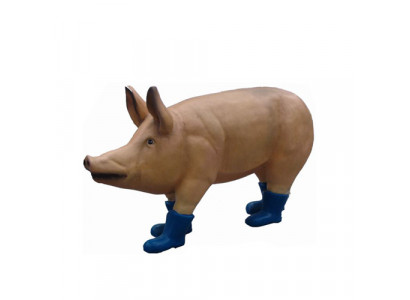 Decoration Garden Figure Statue Figures Statues Deco New Sculptures Pig 100cm