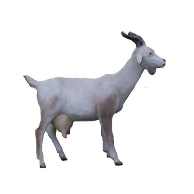 Goat Decorative Statue Garden Figures Statues 120 cm Life-Size Figure Plastic