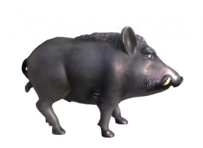 Abstract decorative wild boar sculpture wild boar hunting garden sculpture figure