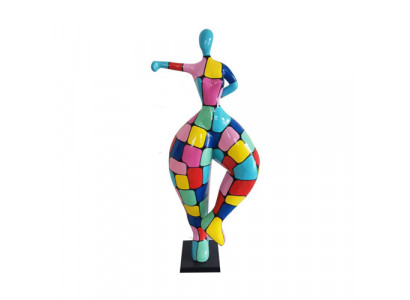 Modern Figure Ballerina PVC Sculpture Decoration 85cm Decorative Figures Statues New