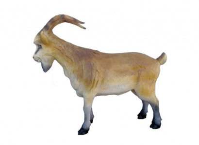 Goat Decorative Statue Garden Figures Statues 106 cm Life-size Figure Plastic