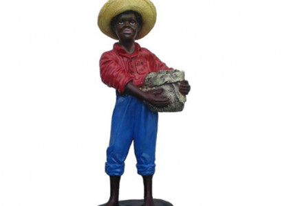 Decorative figure statue sculpture 115 cm figures statues sculptures black boy P78