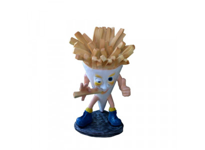 French Fries Fast Food Sculpture Decoration Figures 85cm New Gastronomy Display