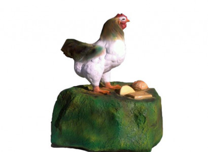 Deco Figurines Hen made of Plastic Easter Decoration Chicken Garden Figure Height 59 cm New