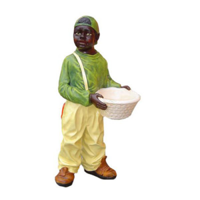 Decorative Figure Statue Sculpture 90 cm Figures Statues Sculptures Black USA P36