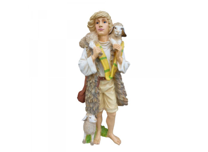 Decorative Figure Statue Sculpture 80 cm Figures Statues Sculptures Garden Shepherd P96
