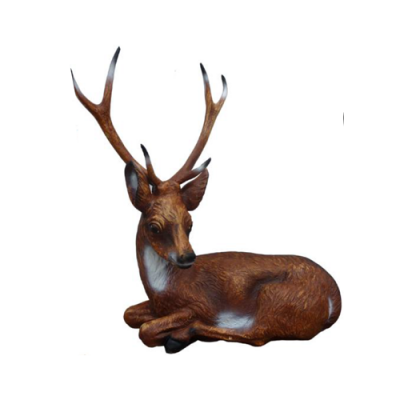 Figures Sculpture Garden Decoration Deco Sculpture Statue Fawn Deer New 80cm