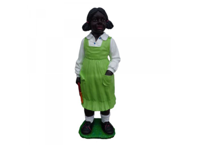 Decorative figurine statue sculpture 8 cm figures statues sculptures black girl P38
