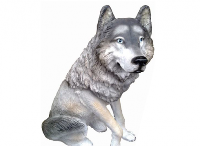 Wolf Garden figure animal figures statues decoration decor new 60cm statue sculpture
