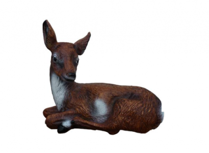 Figurine Sculpture Garden Decoration Deco Sculpture Statue Fawn Deer Baby 58cm