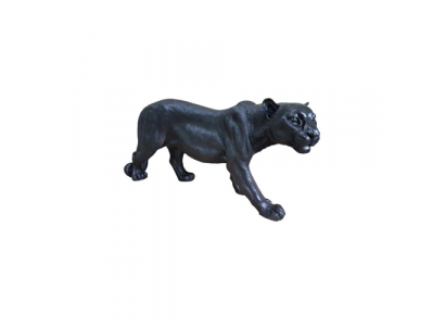 African Panther Decorative Statue Garden Figurines Statues 85cm Life-sized