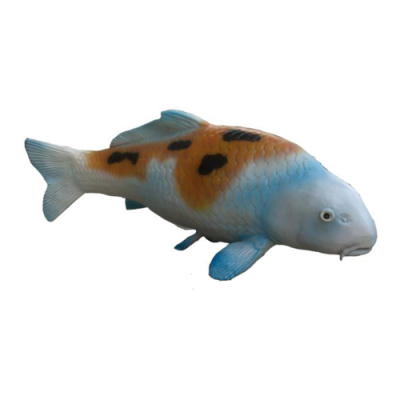 Fish Decorative Statue Garden Figures Statues 40 cm Life-size Figure Plastic