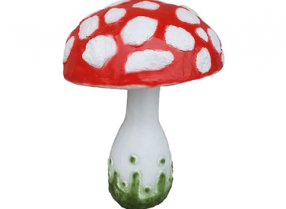 Sculpture Mushroom House Statue Garden Figures 60cm Statues Sculptures Figure New