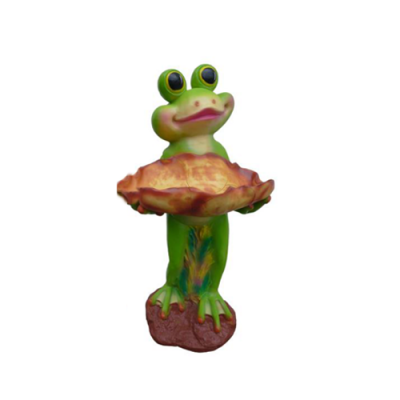 Modern Design Frog Animal Garden Decor 65 cm Decoration Sculpture Green New