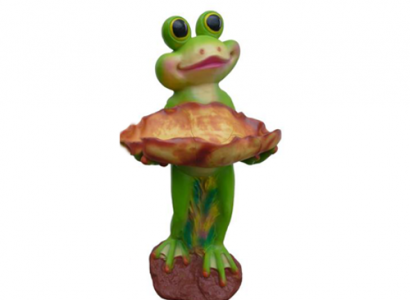 Modern Design Frog Animal Garden Decor 65 cm Decoration Sculpture Green New