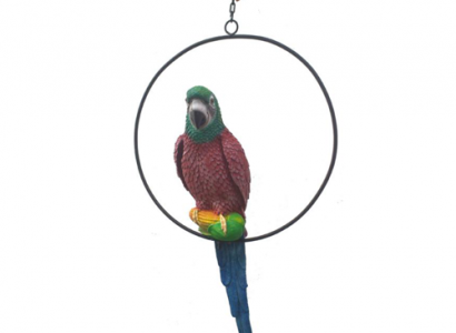 Parrot bird figure abstract figures statues modern painted new 60cm statue
