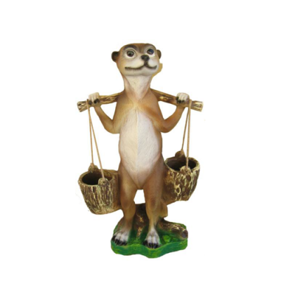 Modern design ferret garden plastic sculpture 60cm statue decoration decor
