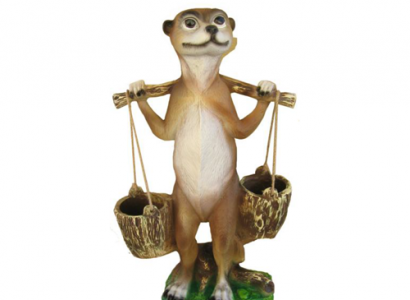 Modern design ferret garden plastic sculpture 60cm statue decoration decor