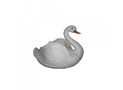 Swan Decorative Statue Garden Figures Statues 34cm Life-size Figure Plastic