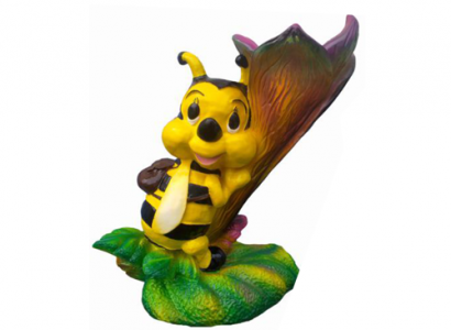 Modern Design Bee Garden Animal 48 cm Decoration Deco Sculpture Yellow Bees