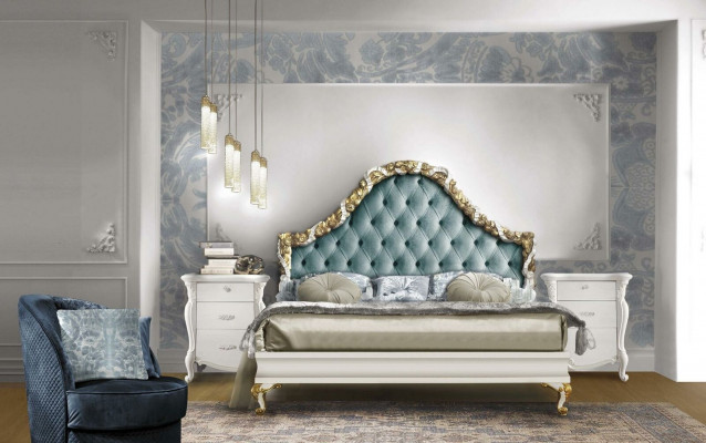 Bed Pillow Design Luxury Double Hotel Beds Sleep Room Italian Furniture