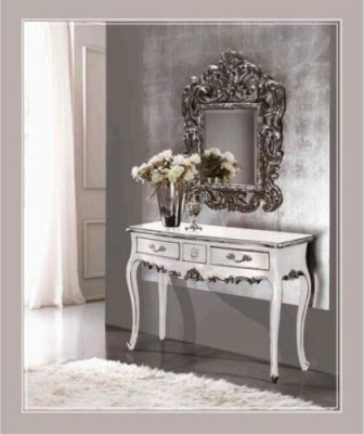 Console table with mirror luxury console decor dresser wall table classical