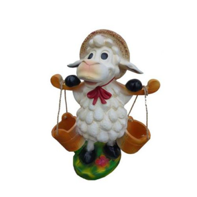 Modern design sheep animal garden from 40 cm decoration decor sculpture