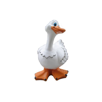 Decoration garden plastic figures hand-painted figure statue funny duck 35cm new