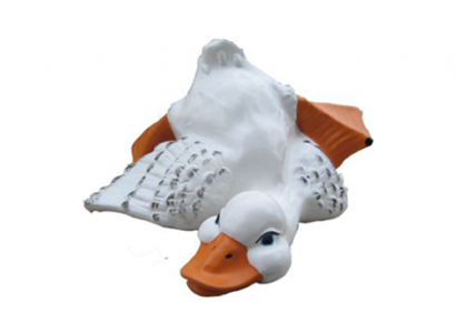 Duck Decorative Statue Garden Figures Statues 30cm Life-size Figure Plastic New