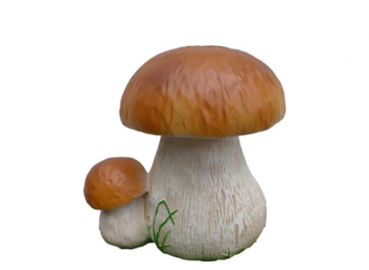 Sculpture Mushroom House Statue Garden Figures L59 Statues Sculptures Figure New 40cm