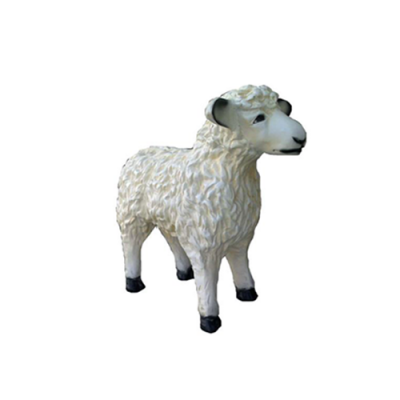 Decorative statue garden figures statues 50cm sheep figure plastic new animal