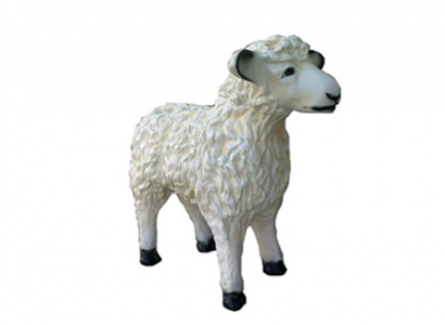 Decorative statue garden figures statues 50cm sheep figure plastic new animal