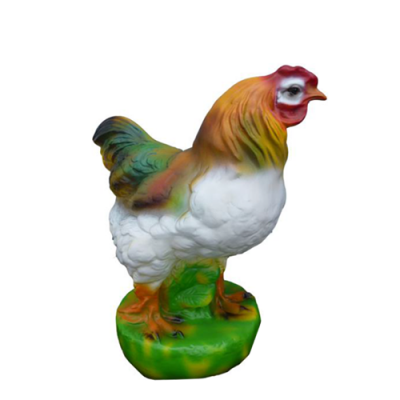 Chicken bird figure statue garden decoration sculpture deco sculptures