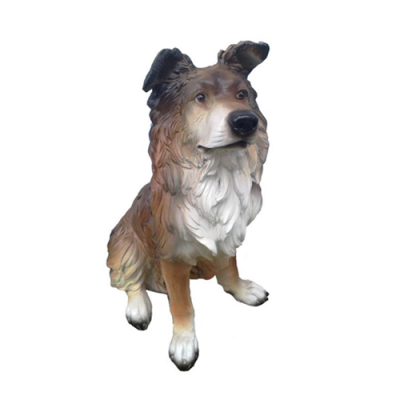 Dog Animal Figure Statue Garden Decoration Sculpture Deco Sculptures