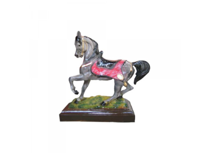 Horse figure abstract figures statues modern colorful painted new 42cm statue