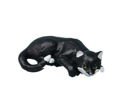 Cat Figure Statue Garden Decoration Sculpture Deco Sculptures
