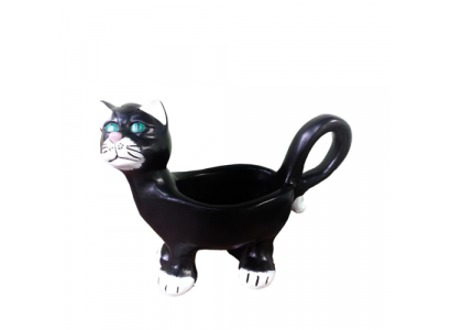 Cat Figure Statue Garden Decoration Sculpture Deco Sculptures