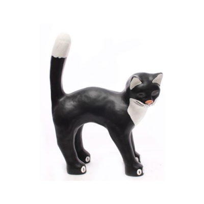 Cat 40cm Figure Statue Garden Decoration Sculpture Deco Sculptures