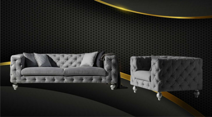 Suit Big Set 32 Seater Textile Sofa Couch Suite Modern Design Living Room
