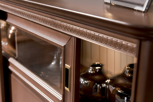 Home bar cabinet living room cabinets bar cabinet showcase Italian furniture wood