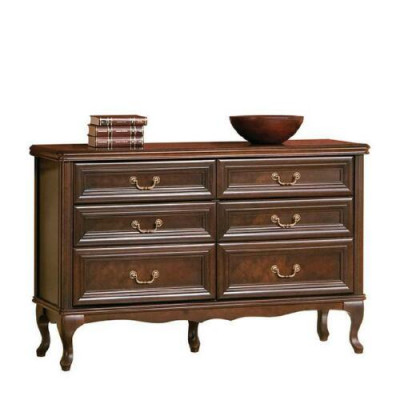 Complete bedroom: bed, double bed, nightstands, chest of drawers, armchair, Chippendale Royal